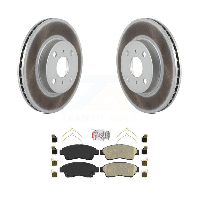 Transit Auto KGA-100833 Disc Brake Kit for 1993-1997 Geo Prizm, Toyota Corolla - Front