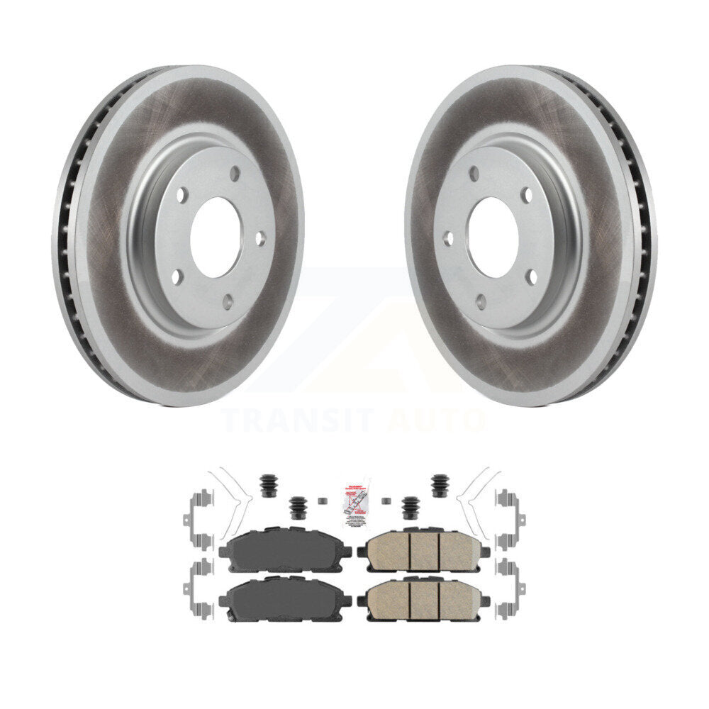 Transit Auto KGA-100864 Disc Brake Kit for 2011-2017 Nissan Quest - Front