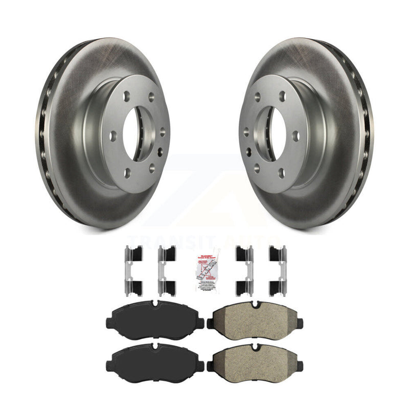 Transit Auto KGA-100876 Disc Brake Kit for 2007-2018 Mercedes-Benz Sprinter 2500, Dodge Sprinter 2500, Freightliner Sprinter 2500 - Front