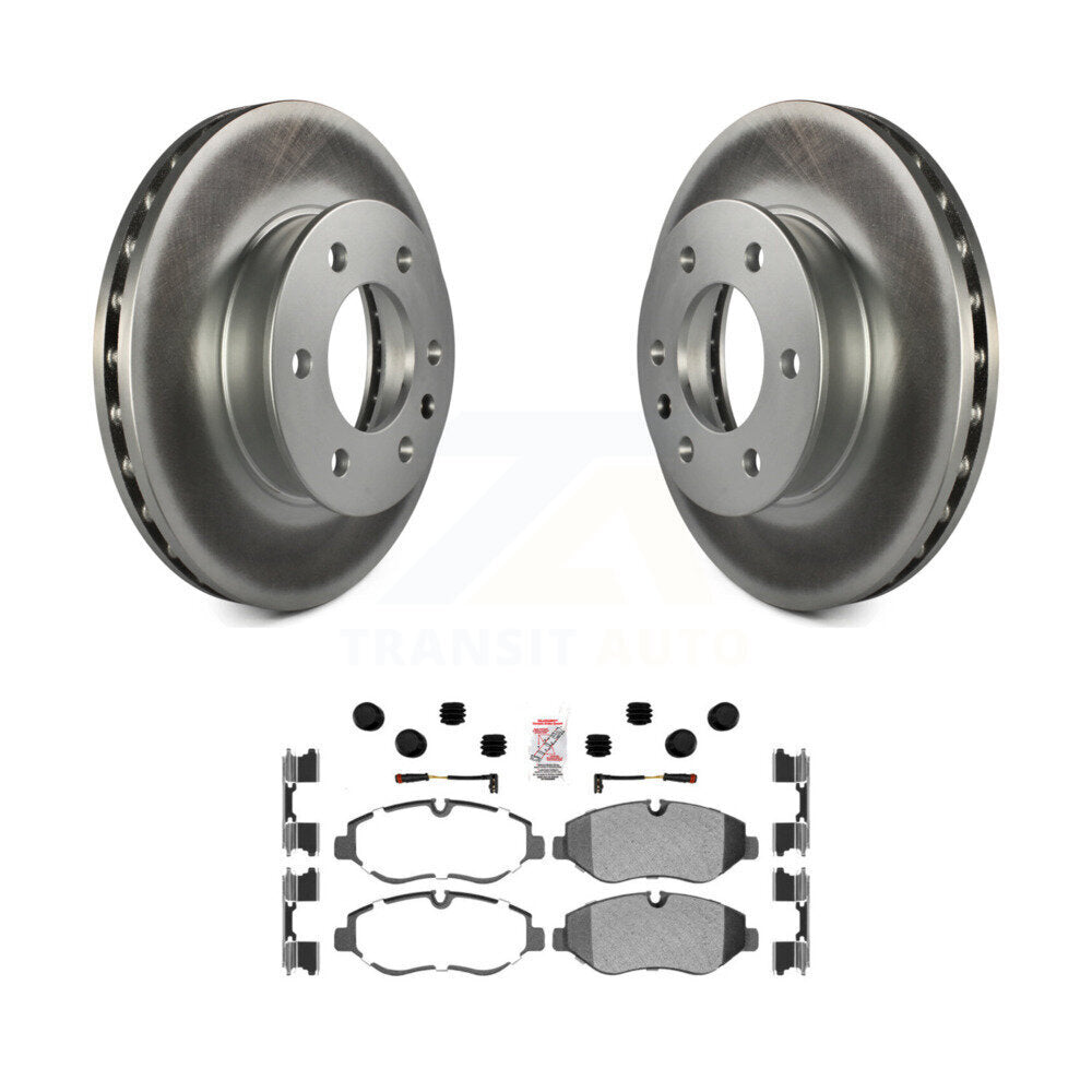 Transit Auto KGA-100877 Disc Brake Kit for 2007-2018 Mercedes-Benz Sprinter 2500, Dodge Sprinter 2500, Freightliner Sprinter 2500 - Front
