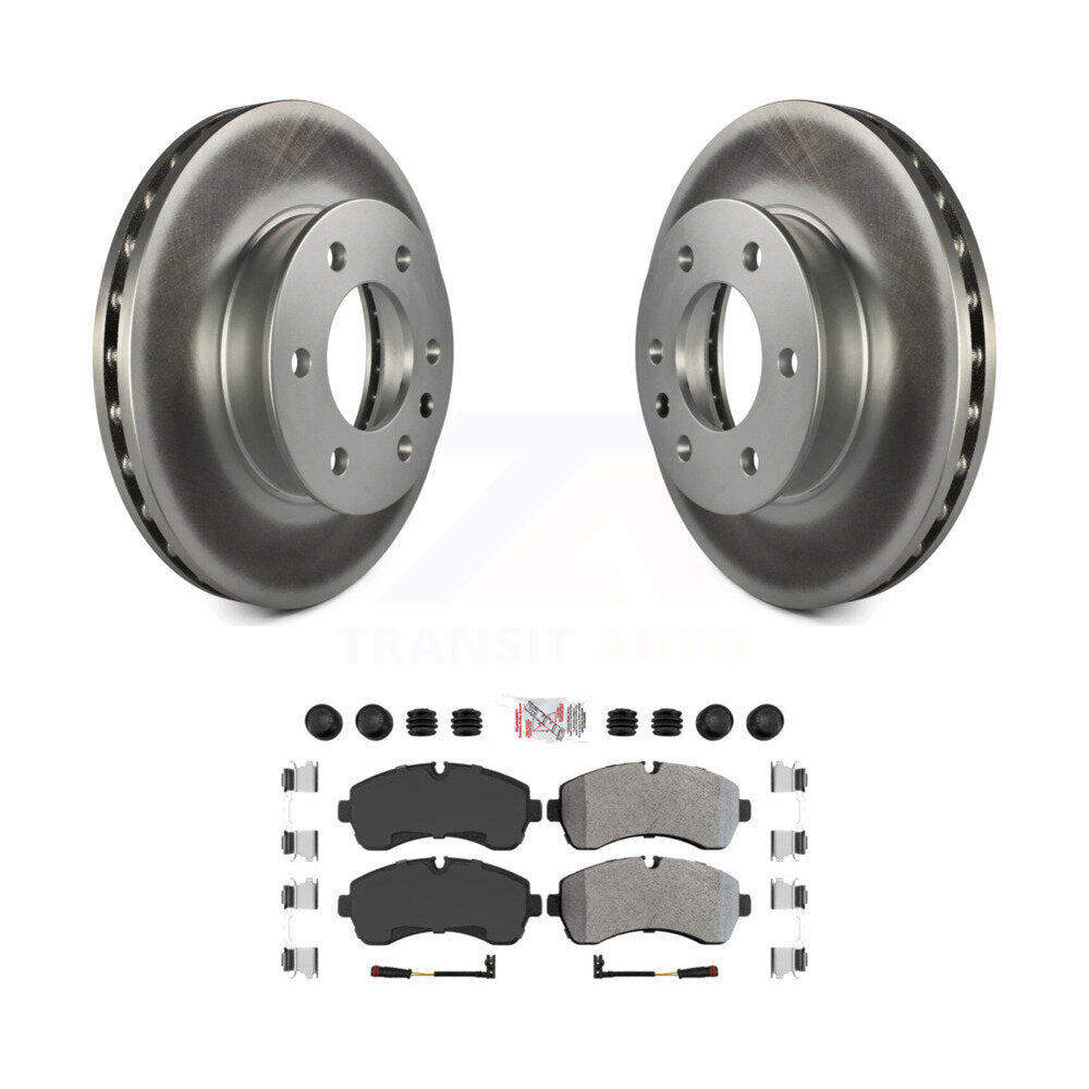 Transit Auto KGA-100878 Disc Brake Kit for 2007-2024 Mercedes-Benz Sprinter 3500, Mercedes-Benz Sprinter 3500XD and More - Front