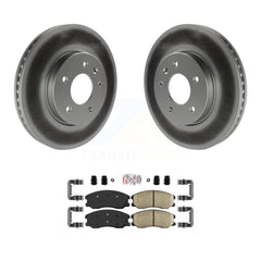 Transit Auto KGA-100889 Disc Brake Kit for 2007-2015 Chevrolet Captiva Sport, Saturn Vue and More - Front