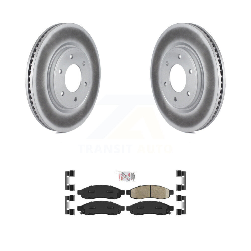 Transit Auto KGA-100908 Disc Brake Kit for 2007 Nissan TITAN - Front