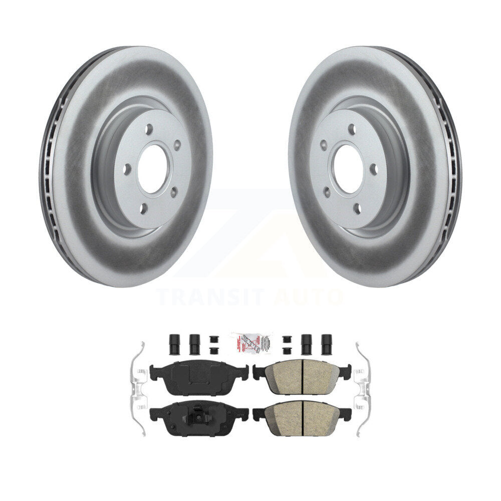 Transit Auto KGA-100915 Disc Brake Kit for 2013-2019 Ford Transit Connect, Lincoln MKC, Ford Escape - Front
