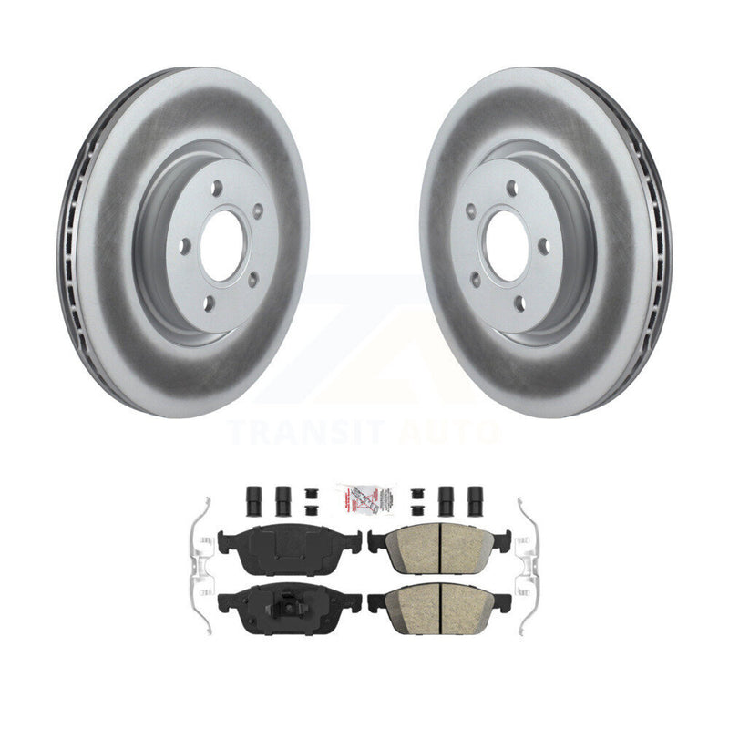 Transit Auto KGA-100915 Disc Brake Kit for 2013-2019 Ford Transit Connect, Lincoln MKC, Ford Escape - Front