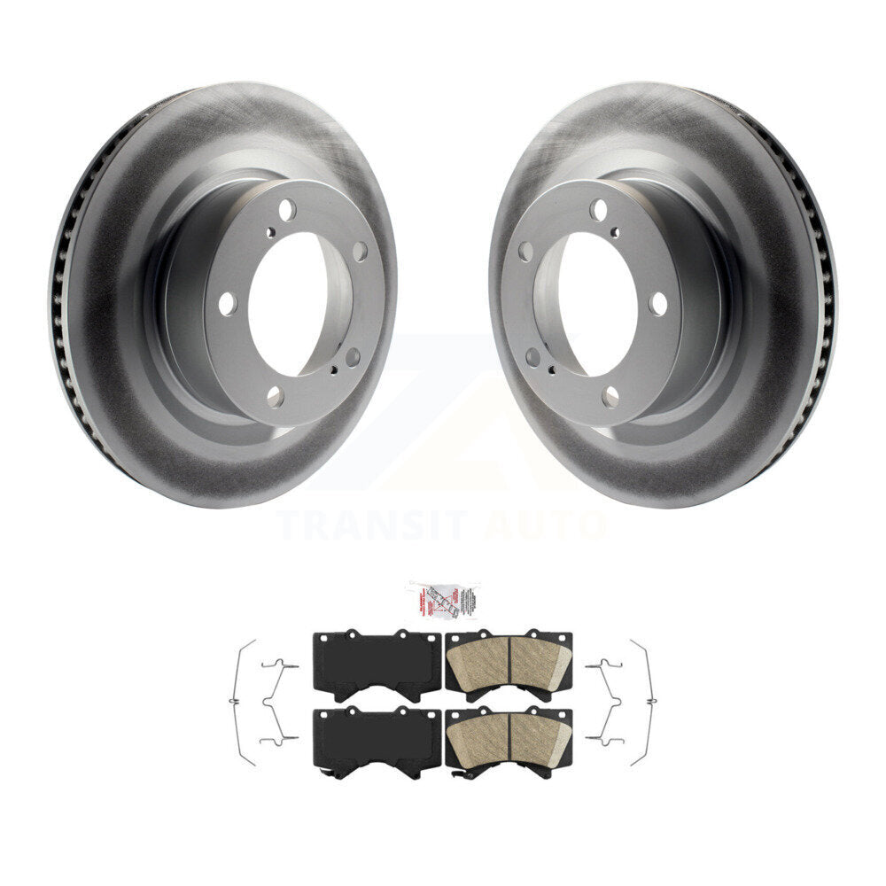 Transit Auto KGA-100922 Disc Brake Kit for 2007-2022 Toyota Land Cruiser, Lexus LX570 and More - Front