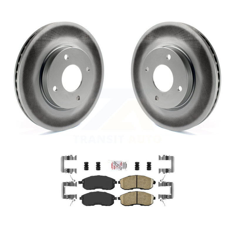Transit Auto KGA-100933 Disc Brake Kit for 2007-2014 Nissan Cube, Nissan Sentra - Front