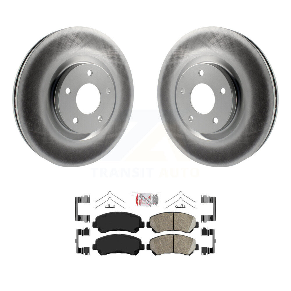 Transit Auto KGA-100935 Disc Brake Kit for 2007-2017 Nissan Juke, Nissan Sentra - Front