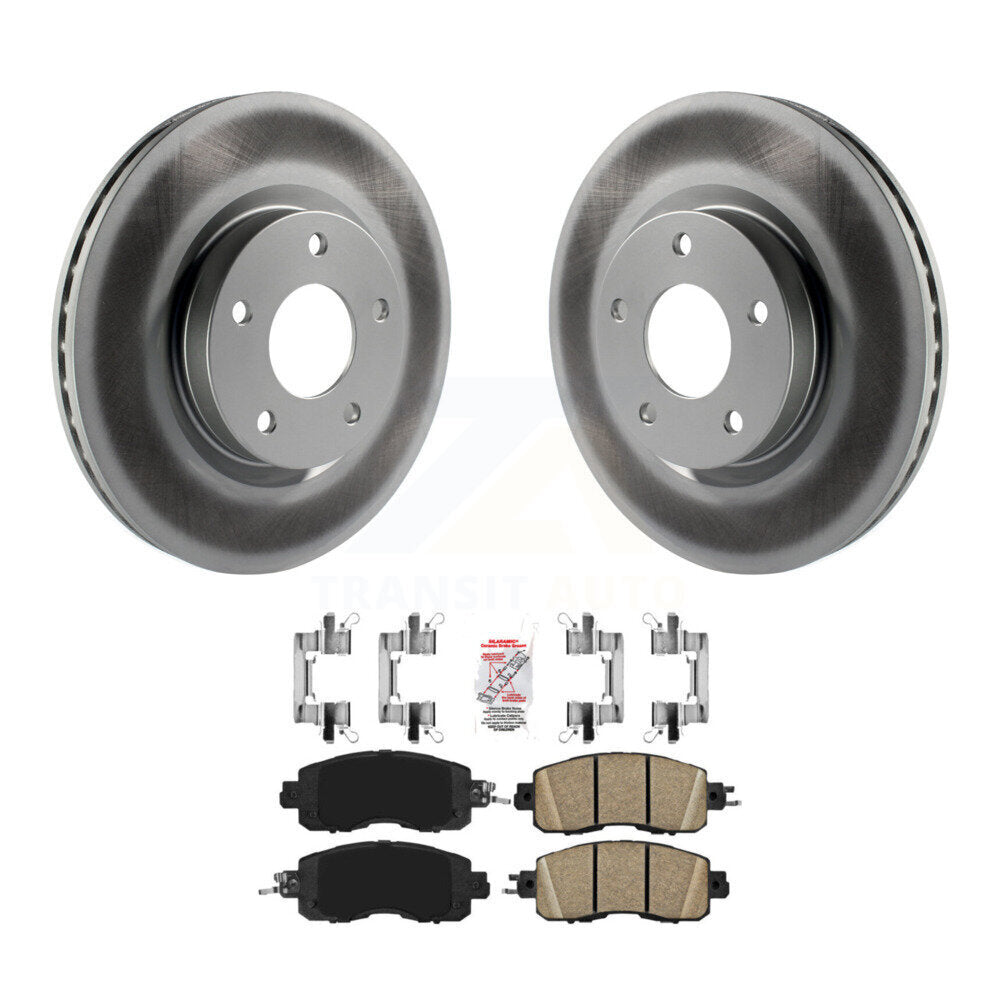 Transit Auto KGA-100937 Disc Brake Kit for 2013-2024 Nissan Altima - Front