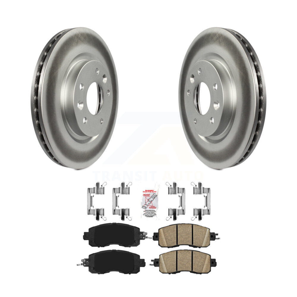 Transit Auto KGA-100943 Disc Brake Kit for 2014-2017 Nissan LEAF - Front
