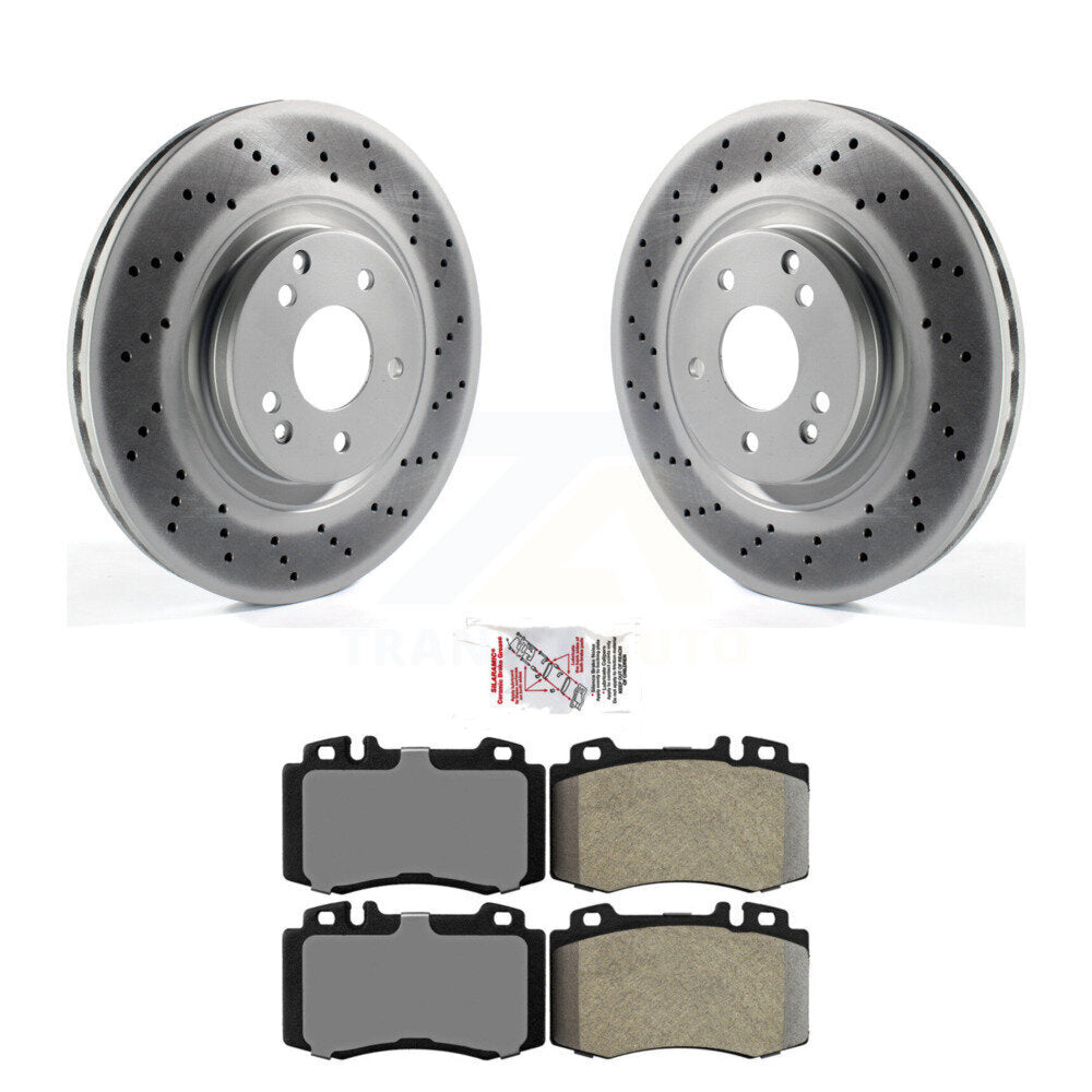 Transit Auto KGA-100954 Disc Brake Kit for 2003-2006 Mercedes-Benz SLK350, Mercedes-Benz C230, Mercedes-Benz C320 - Front