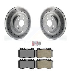 Transit Auto KGA-100954 Disc Brake Kit for 2003-2006 Mercedes-Benz SLK350, Mercedes-Benz C230, Mercedes-Benz C320 - Front