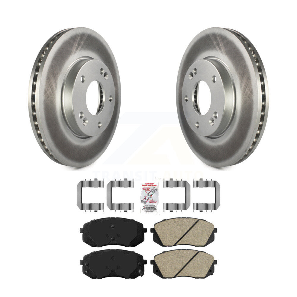Transit Auto KGA-100958 Disc Brake Kit for 2007-2009 Kia Rondo - Front