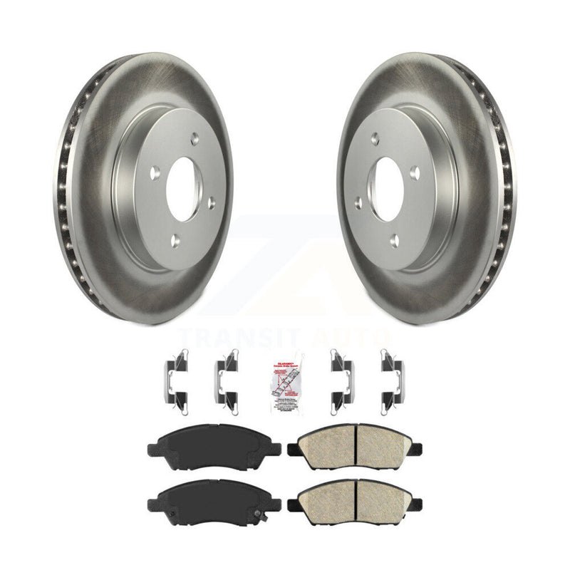 Transit Auto KGA-100960 Disc Brake Kit for 2012-2019 Nissan Micra, Nissan Versa Note, Nissan Versa - Front