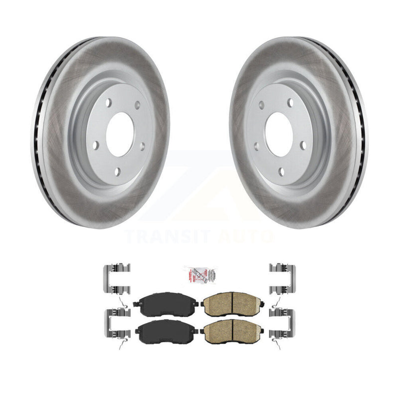 Transit Auto KGA-100963 Disc Brake Kit for 2011-2017 Nissan Juke - Front