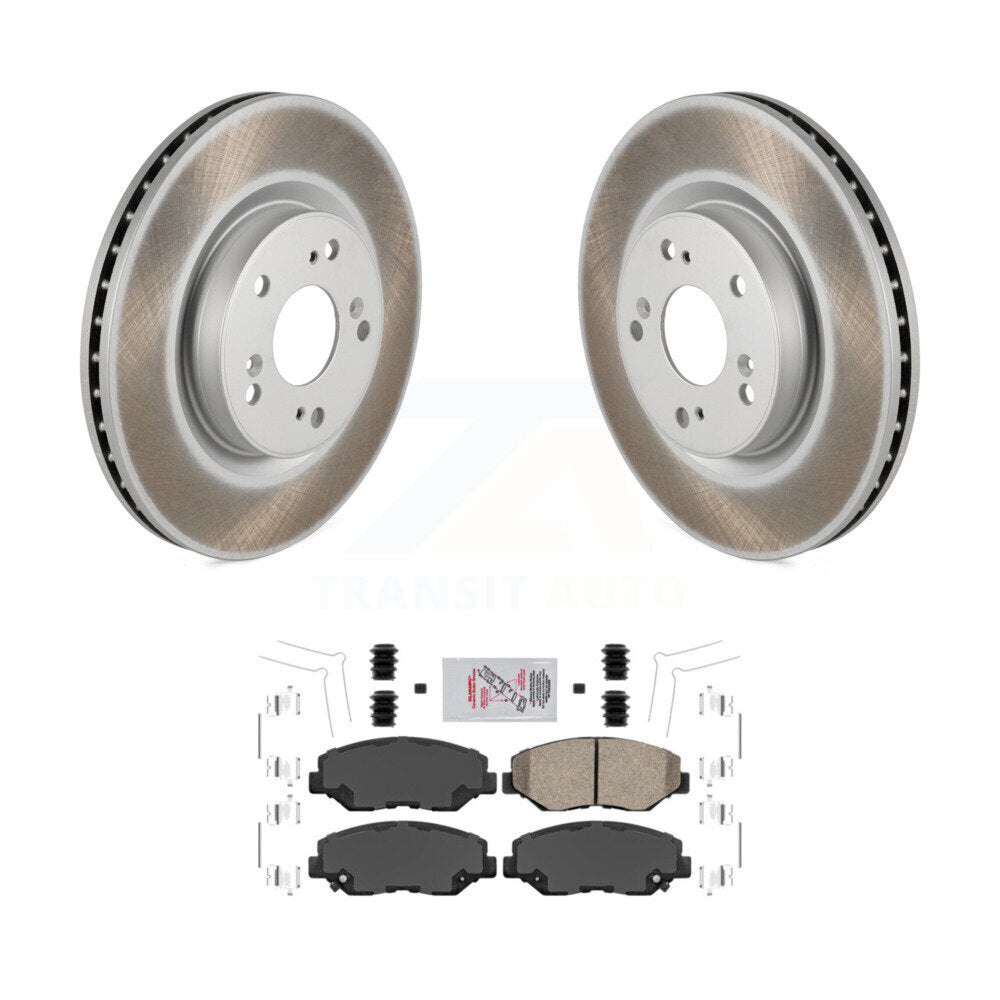 Transit Auto KGA-100968 Disc Brake Kit for 2012-2016 Honda CR-V - Front