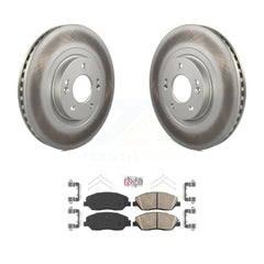 Transit Auto KGA-100980 Disc Brake Kit for 2017-2019 Hyundai Santa Fe, Hyundai Santa Fe XL - Front