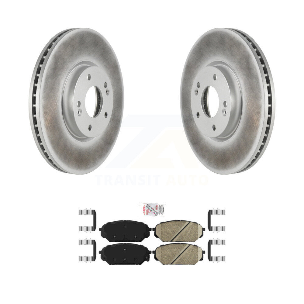 Transit Auto KGA-100985 Disc Brake Kit for 2007-2012 Hyundai Veracruz - Front
