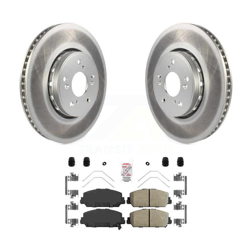 Transit Auto KGA-100987 Disc Brake Kit for 2013-2018 Acura RDX - Front