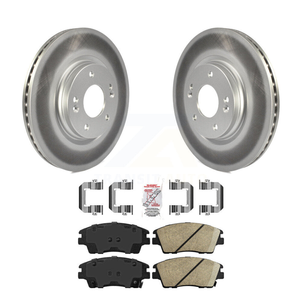 Transit Auto KGA-100992 Disc Brake Kit for 2016-2022 Hyundai Tucson, Hyundai Elantra, Kia Sportage - Front