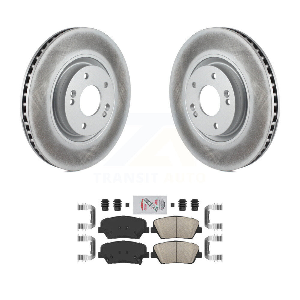 Transit Auto KGA-101024 Disc Brake Kit for 2012-2017 Hyundai Azera - Front