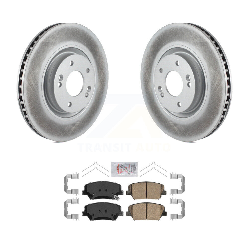 Transit Auto KGA-101025 Disc Brake Kit for 2019-2022 Hyundai Nexo - Front