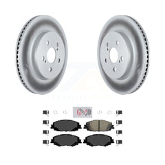 Transit Auto KGA-101034 Disc Brake Kit for 2019-2024 Toyota Corolla, Toyota Prius Prime - Front