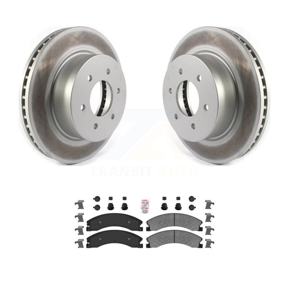 Transit Auto KGA-101049 Disc Brake Kit for 2016-2024 Nissan TITAN XD - Front