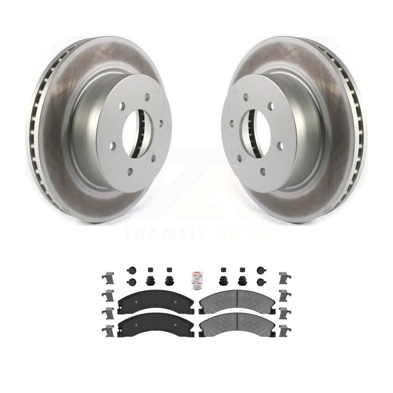 Transit Auto KGA-101049 Disc Brake Kit for 2016-2024 Nissan TITAN XD - Front