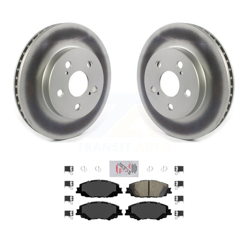 Transit Auto KGA-101053 Disc Brake Kit for 2023 Toyota Corolla - Front