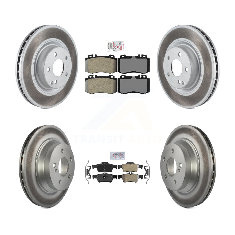 Transit Auto KGA-101054 Disc Brake Kit for 2006-2011 Mercedes-Benz CLS550, Mercedes-Benz E550, Mercedes-Benz CLS500 - Front and Rear
