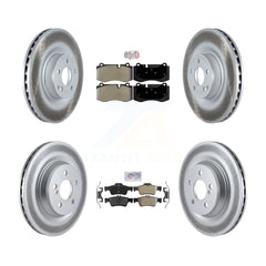 Transit Auto KGA-101056 Disc Brake Kit for 2007-2014 Mercedes-Benz S350, Mercedes-Benz S550 and More - Front and Rear