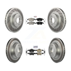 Transit Auto KGA-101061 Disc Brake Kit for 2011-2016 Mercedes-Benz E350, Mercedes-Benz E400 - Front and Rear