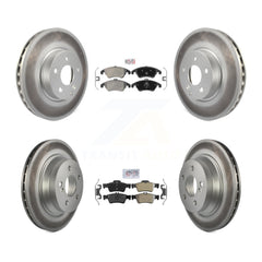 Transit Auto KGA-101062 Disc Brake Kit for 2011-2016 Mercedes-Benz E350, Mercedes-Benz E400 - Front and Rear
