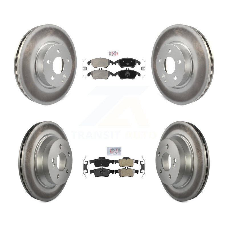 Transit Auto KGA-101062 Disc Brake Kit for 2011-2016 Mercedes-Benz E350, Mercedes-Benz E400 - Front and Rear