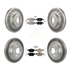 Transit Auto KGA-101063 Disc Brake Kit for 2008-2015 Mercedes-Benz C300, Mercedes-Benz E350, Mercedes-Benz C350 - Front and Rear