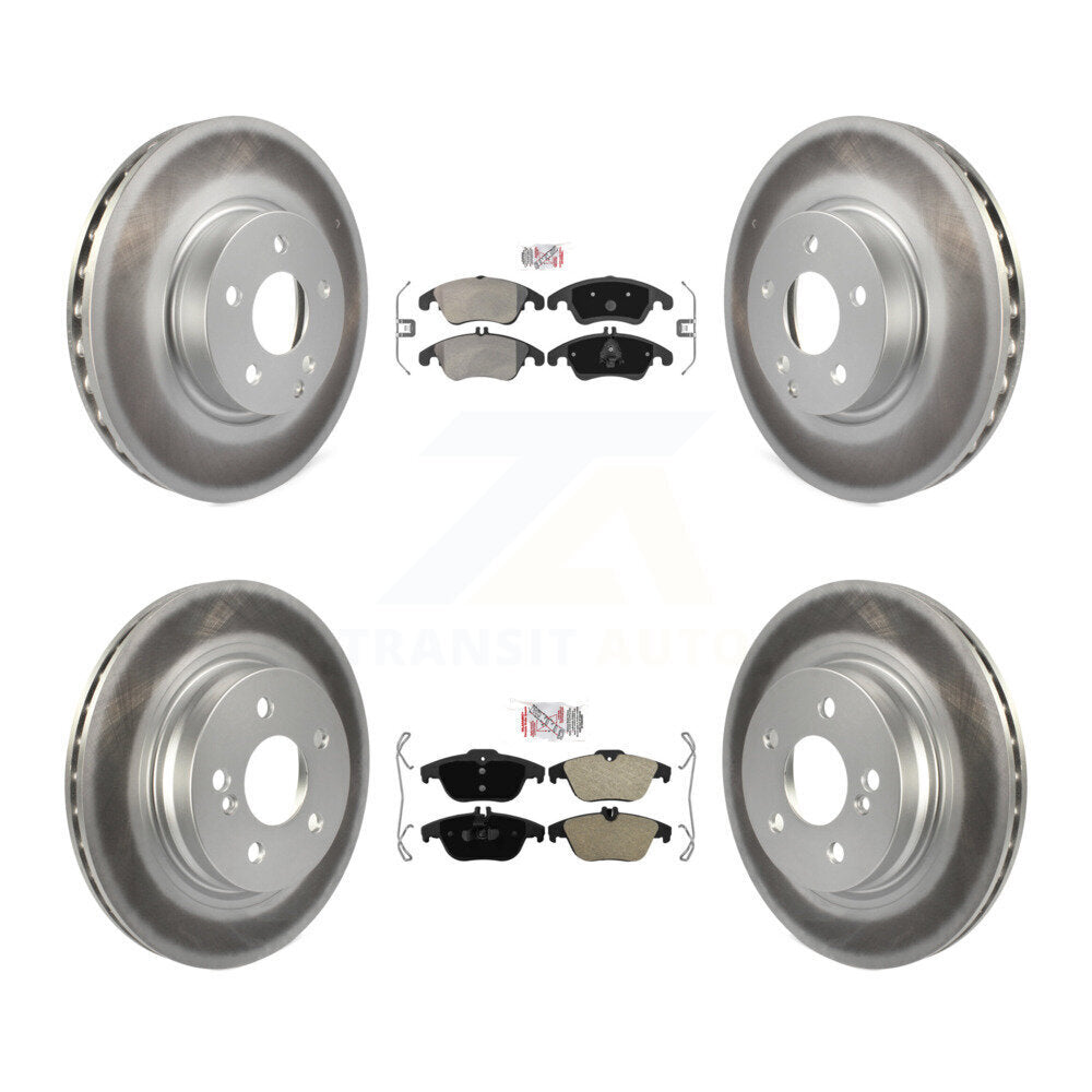 Transit Auto KGA-101064 Disc Brake Kit for 2008-2015 Mercedes-Benz C300, Mercedes-Benz E350, Mercedes-Benz C350 - Front and Rear