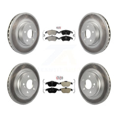 Transit Auto KGA-101064 Disc Brake Kit for 2008-2015 Mercedes-Benz C300, Mercedes-Benz E350, Mercedes-Benz C350 - Front and Rear