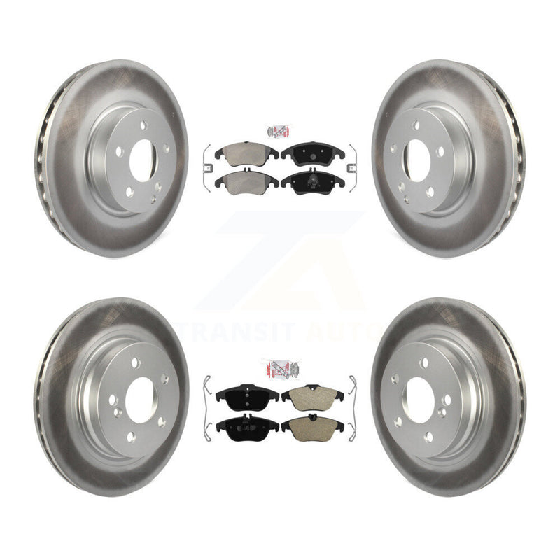 Transit Auto KGA-101064 Disc Brake Kit for 2008-2015 Mercedes-Benz C300, Mercedes-Benz E350, Mercedes-Benz C350 - Front and Rear