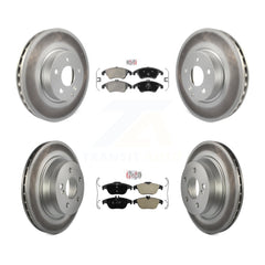 Transit Auto KGA-101066 Disc Brake Kit for 2015 Mercedes-Benz E400 - Front and Rear