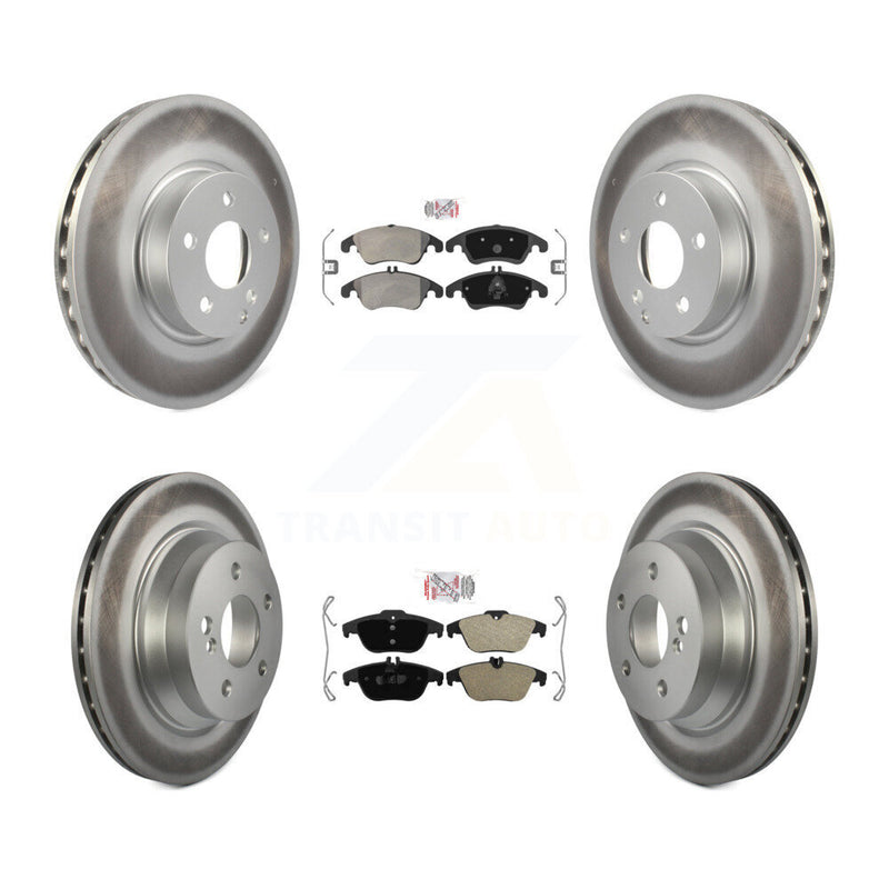 Transit Auto KGA-101066 Disc Brake Kit for 2015 Mercedes-Benz E400 - Front and Rear