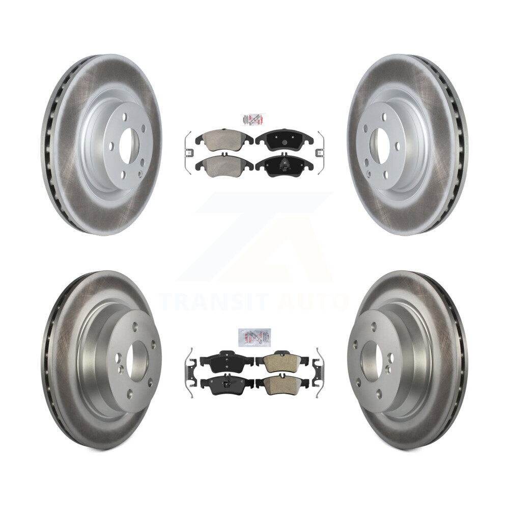 Transit Auto KGA-101067 Disc Brake Kit for 2015-2016 Mercedes-Benz E400 - Front and Rear