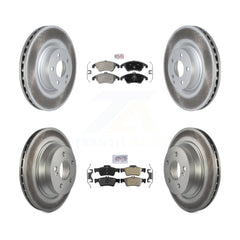 Transit Auto KGA-101067 Disc Brake Kit for 2015-2016 Mercedes-Benz E400 - Front and Rear