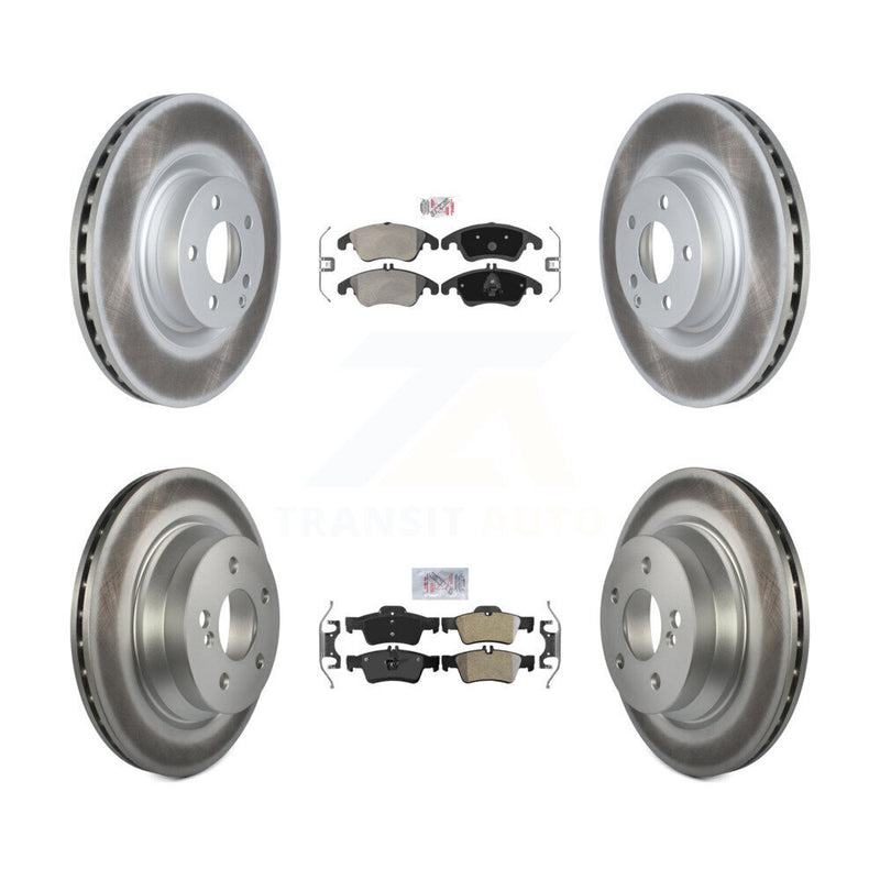 Transit Auto KGA-101067 Disc Brake Kit for 2015-2016 Mercedes-Benz E400 - Front and Rear