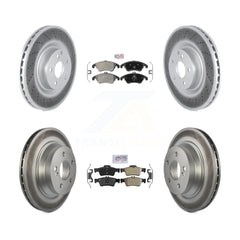 Transit Auto KGA-101068 Disc Brake Kit for 2015-2016 Mercedes-Benz E400 - Front and Rear