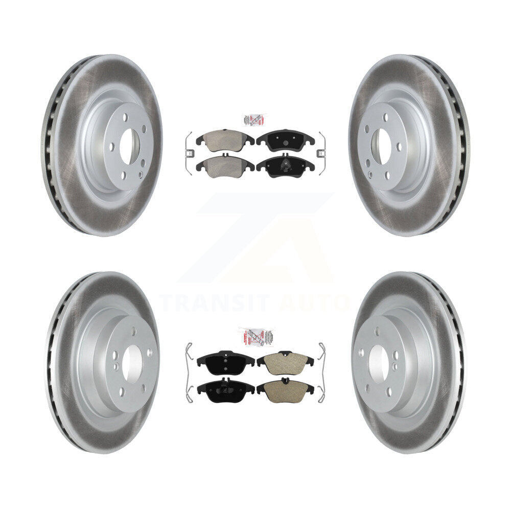 Transit Auto KGA-101072 Disc Brake Kit for 2010-2016 Mercedes-Benz E550 - Front and Rear