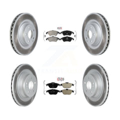 Transit Auto KGA-101072 Disc Brake Kit for 2010-2016 Mercedes-Benz E550 - Front and Rear
