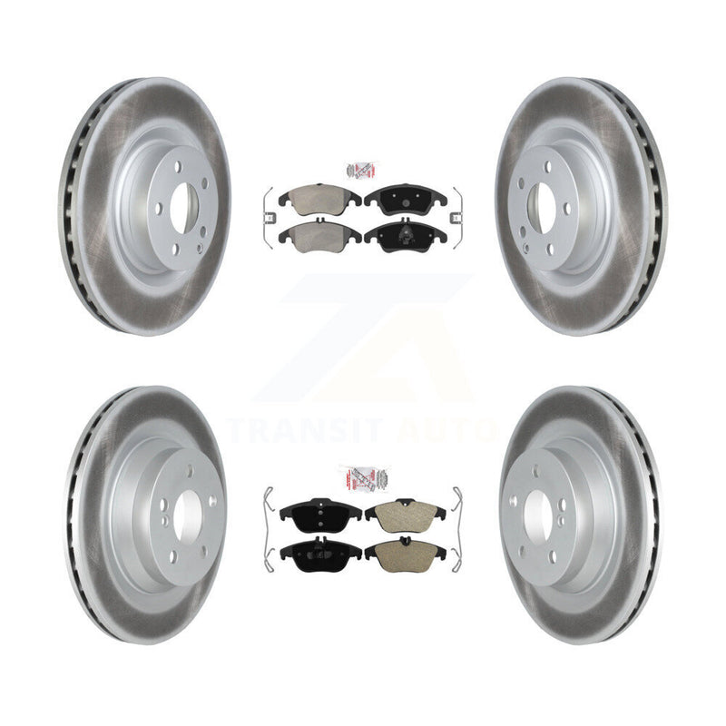 Transit Auto KGA-101072 Disc Brake Kit for 2010-2016 Mercedes-Benz E550 - Front and Rear