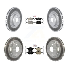 Transit Auto KGA-101073 Disc Brake Kit for 2010-2016 Mercedes-Benz E550 - Front and Rear