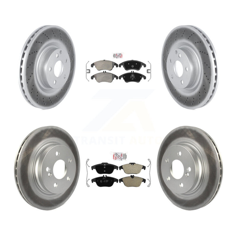 Transit Auto KGA-101073 Disc Brake Kit for 2010-2016 Mercedes-Benz E550 - Front and Rear